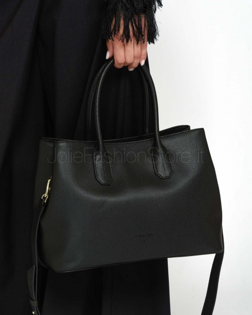 Patrizia Pepe Borsa Black Ligt Gold