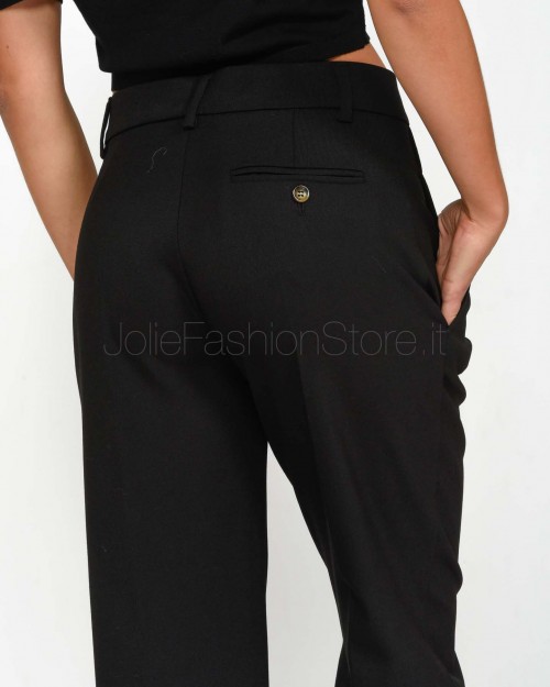 Solo Tre Pantalone a Sigaretta Nero  M1S0127 A 99