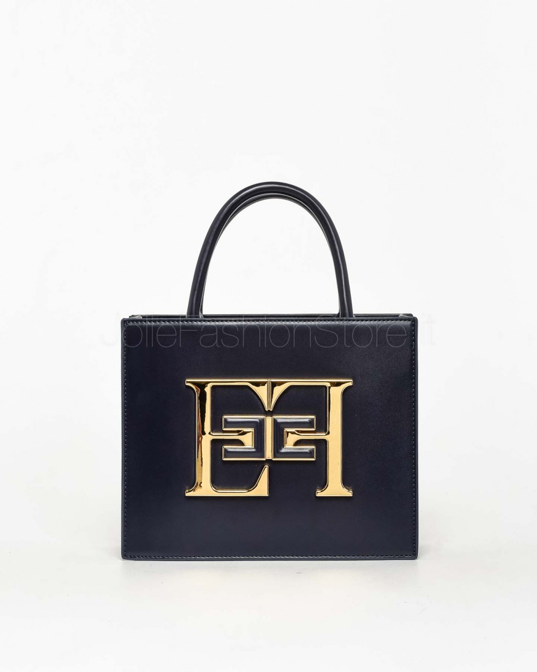 Elisabetta Franchi Borsa Shopping Media Navy  BS06A46E2 B75