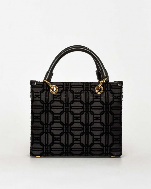 Elisabetta Franchi Borsa a Mano Nera  BS58A47E2 110