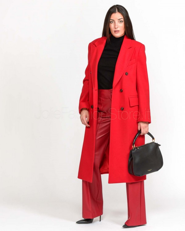 Alessandro Legora Cappotto Classico Rosso  AI25AL420 ROSSO