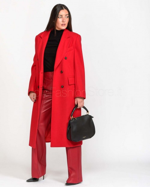 Alessandro Legora Cappotto Classico Rosso  AI25AL420 ROSSO