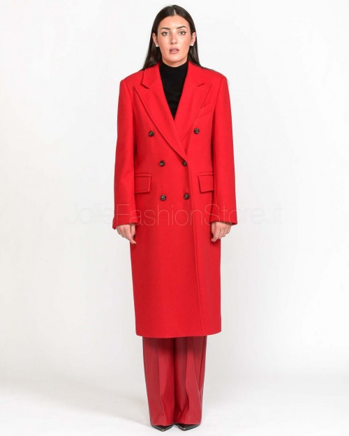 Alessandro Legora Cappotto Classico Rosso  AI25AL420 ROSSO