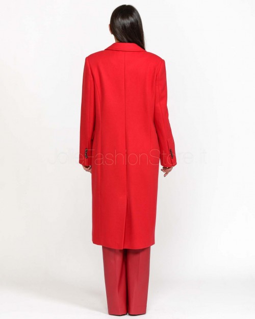 Alessandro Legora Cappotto Classico Rosso  AI25AL420 ROSSO