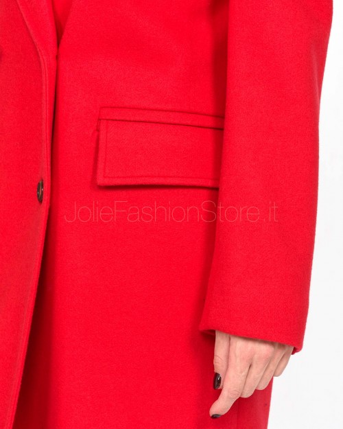 Alessandro Legora Cappotto Classico Rosso  AI25AL420 ROSSO