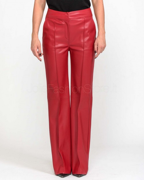 Alessandro Legora Pantalone in Ecopelle Rosso  AI25AL302 ROSSO