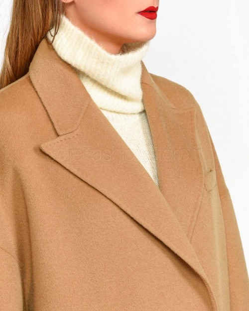 Elisabetta Franchi Cappotto Camel  CP55D46E2 032