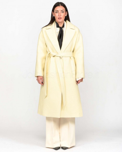 Patrizia Pepe CAPPOTTO/COAT Odyssey White  2O0148 A487 W368