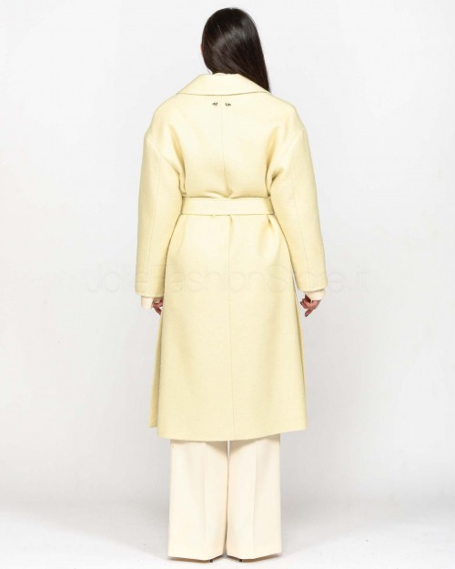 Patrizia Pepe CAPPOTTO/COAT Odyssey White  2O0148 A487 W368