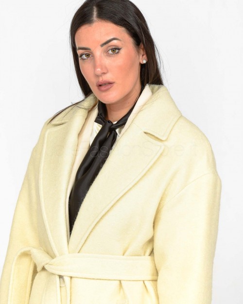 Patrizia Pepe CAPPOTTO/COAT Odyssey White  2O0148 A487 W368