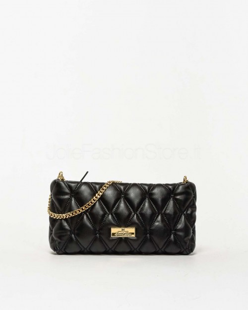 Elisabetta Franchi Borsa Tracolla Catena Nera  BS62A47E2 110