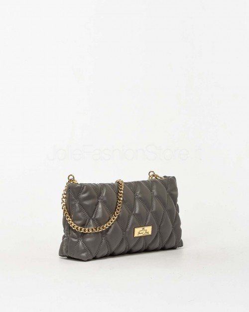 Elisabetta Franchi Borsa Tracolla Catena Steel  BS62A47E2 CG8