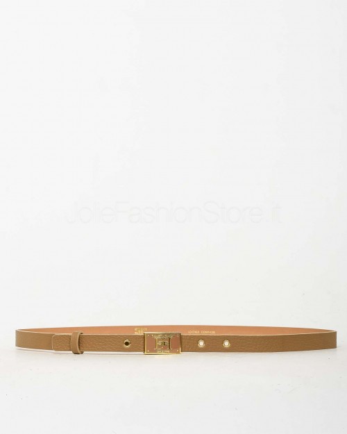 Elisabetta Franchi Camel Belt