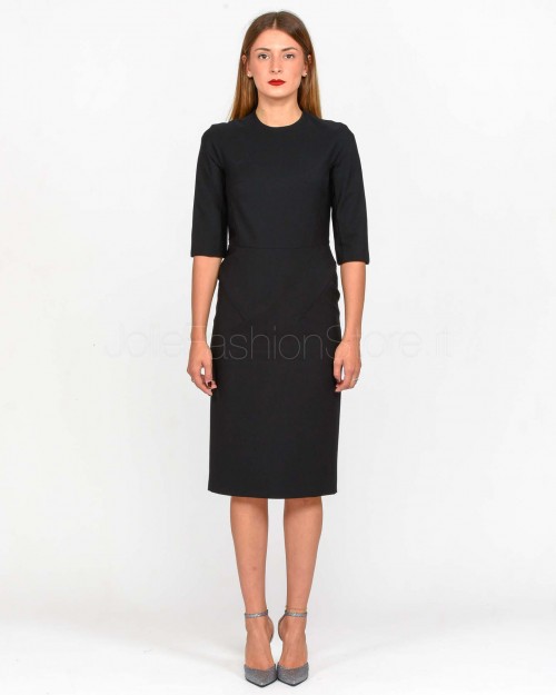 Alessandro Legora Black Tight Pencil Dress