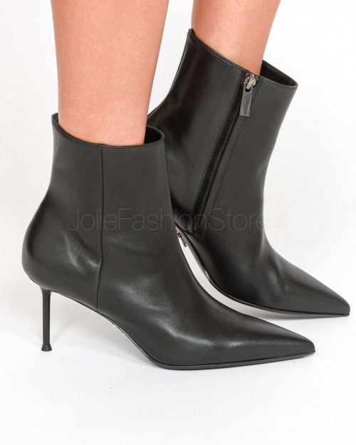 Sergio Levantesi Black Ankle Boot  GRETA5 NAPPA NERO