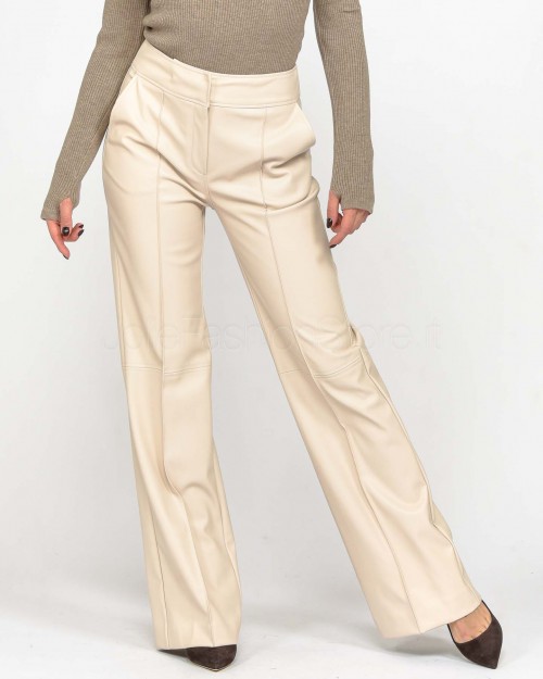 Alessandro Legora Pantalone in Ecopelle Casha  AI25AL302 CASHA