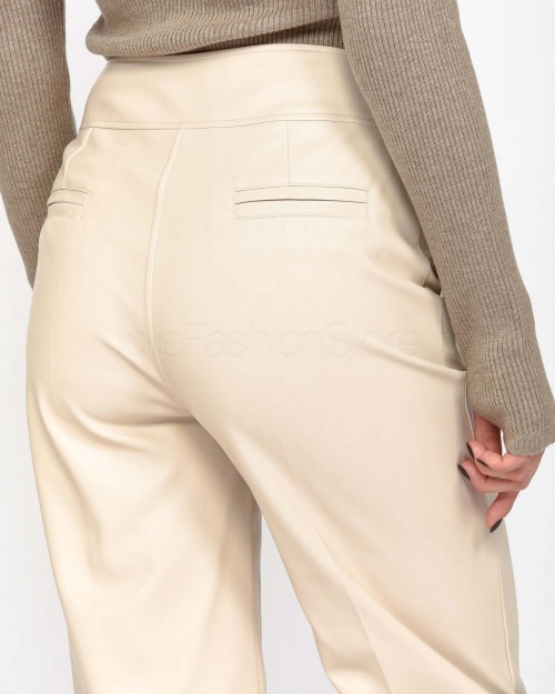 Alessandro Legora Pantalone in Ecopelle Casha  AI25AL302 CASHA