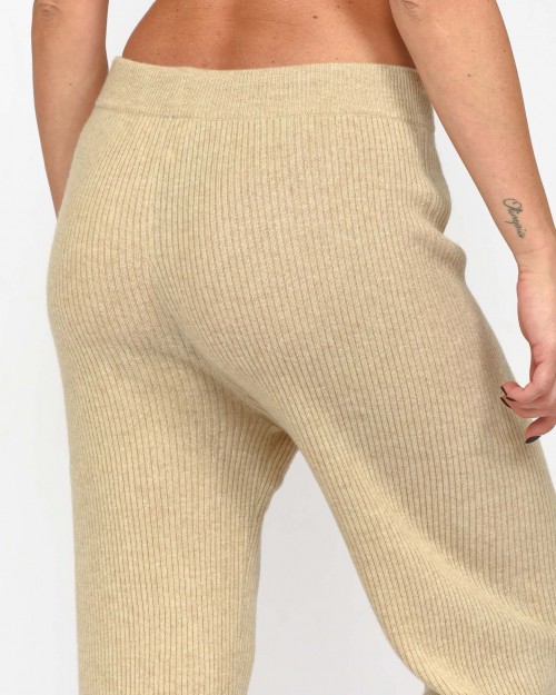 Not Shy Pantalone in Cachemire Beige  4502059C BEIGE CHINE