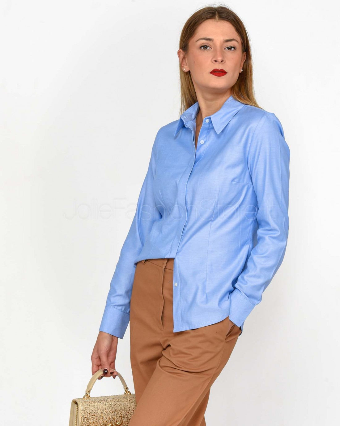 I’Min Luxury Camicia Celeste  RM34 V4164