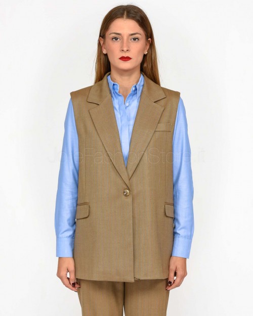 I’Min Luxury Gilet Gessato Camel  RM21 90