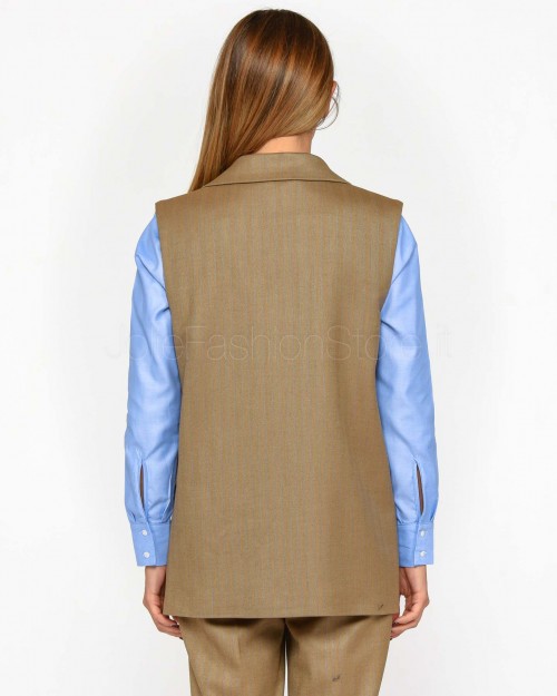 I’Min Luxury Gilet Gessato Camel  RM21 90