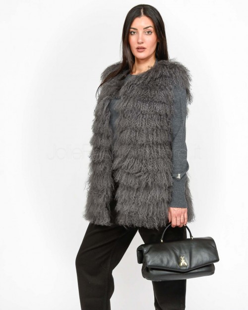 Tavus Milano Gilet in Mongolia Grigio  24152 GRAY