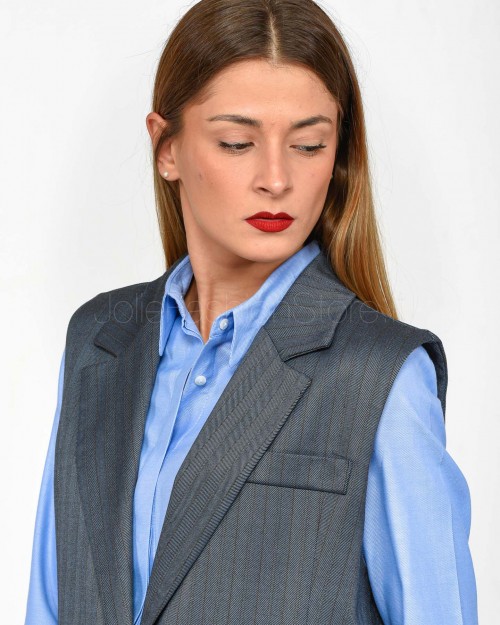 I’Min Luxury Gilet Gessato Denim  RM21 36