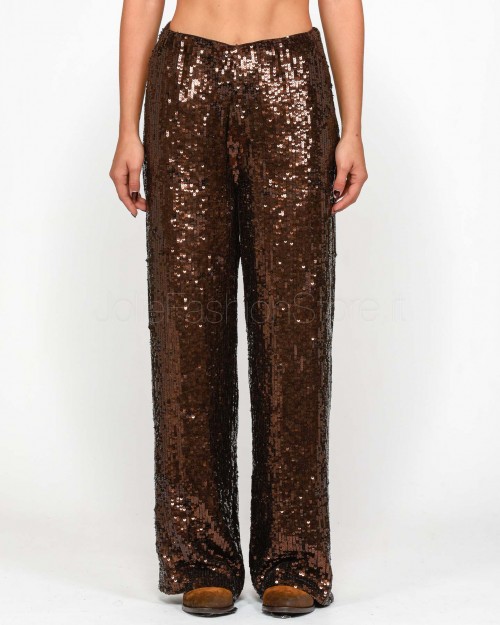 Pinko Pantalone Paillettes All Over  104371 A27N M22