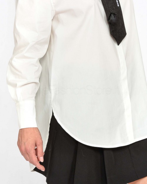 Swanne Camicia Over Bianco  CLP-M002 BIANCO