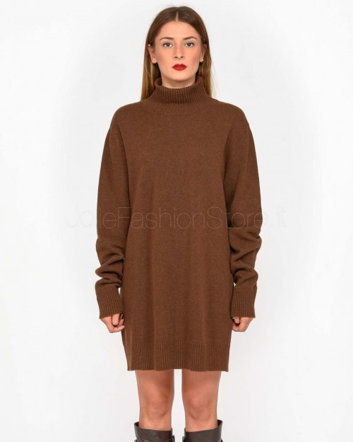 Swanne Abito Maxi Maglione Cioccolato  MEV-M003 232