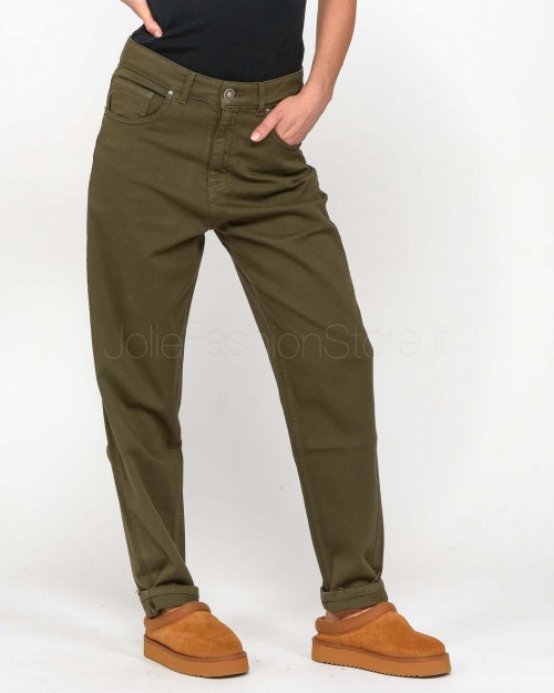 God Save Denim Pantalone Militare Carrot  GIOVE 3 MILITARE