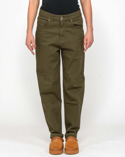 God Save Denim Pantalone Militare Carrot  GIOVE 3 MILITARE