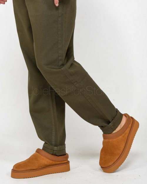 God Save Denim Pantalone Militare Carrot  GIOVE 3 MILITARE