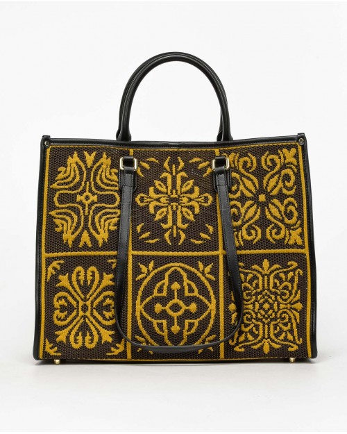 My Best Bag Borsa Atene Shopping Amber  MYB 8102 AMBER