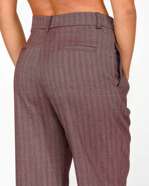 I'Min Luxury Pantalone Spina Pesce Amarone  RM18 143