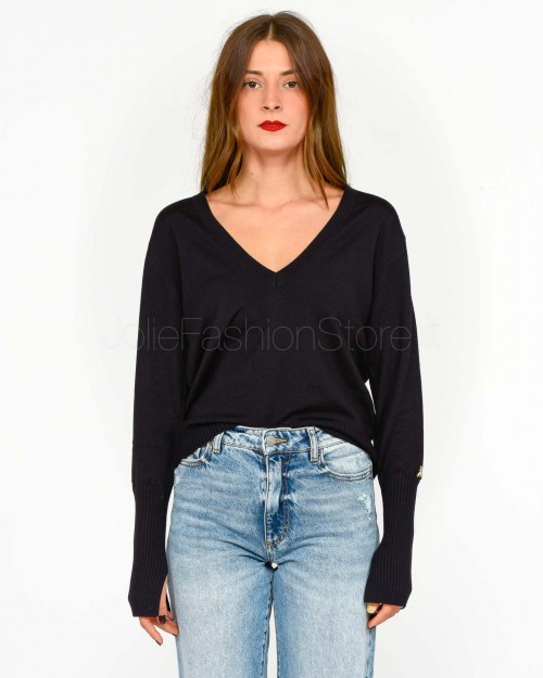 Patrizia Pepe MAGLIA/KNIT Dark Navy  1K1005 KM36 C382