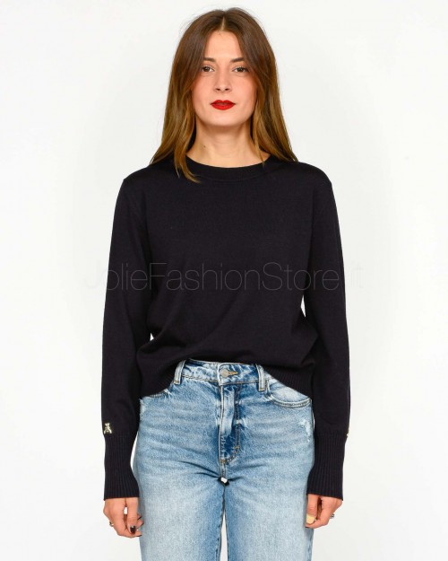 Patrizia Pepe MAGLIA/KNIT Dark Navy  1K1002 KM36 C382