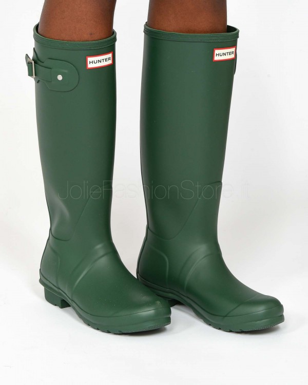 Hunter High Rubber Boot Green  WFT1000RMA HGR