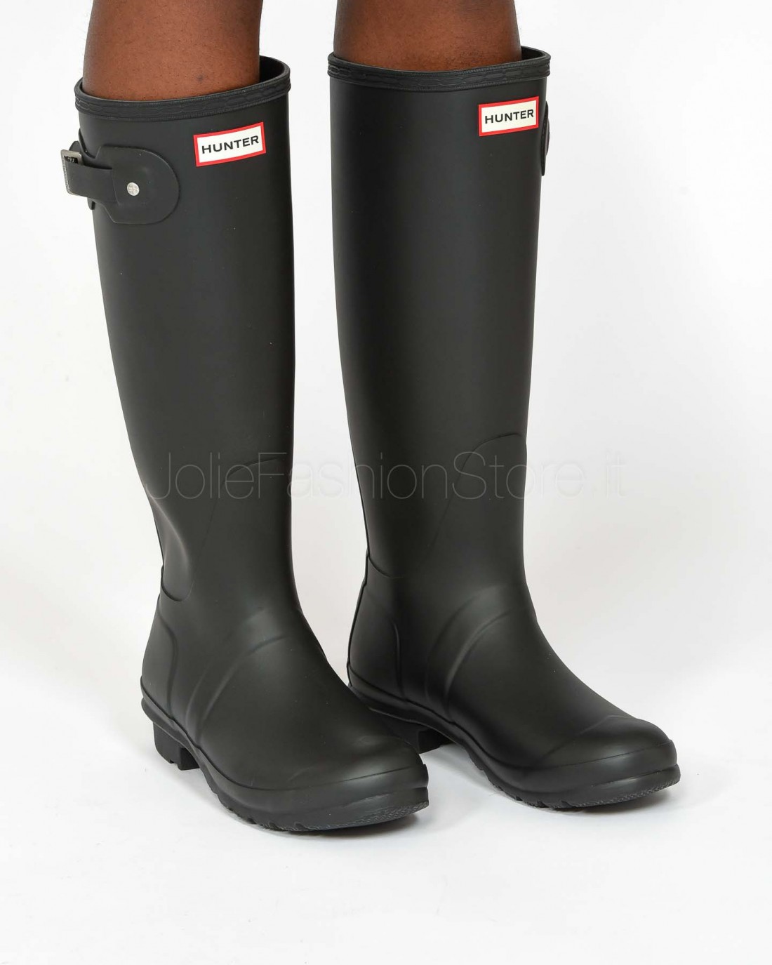 Hunter High Rubber Boot Black  WFT1000RMA BLK