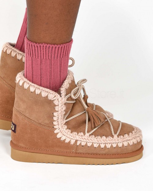 Mou Stivaletto Eskimo Scoubidoo Late Pink Brown  MU.FW101124A PKBR