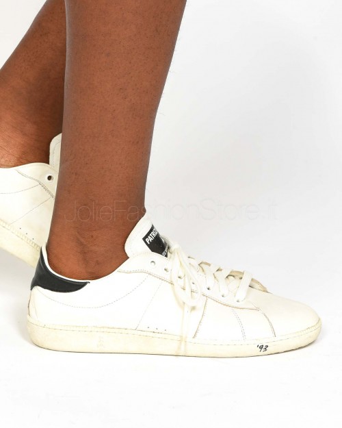 Patrizia Pepe SKIN Sneakers '93 in Nappa Bianca  2Z0063 L150 W101