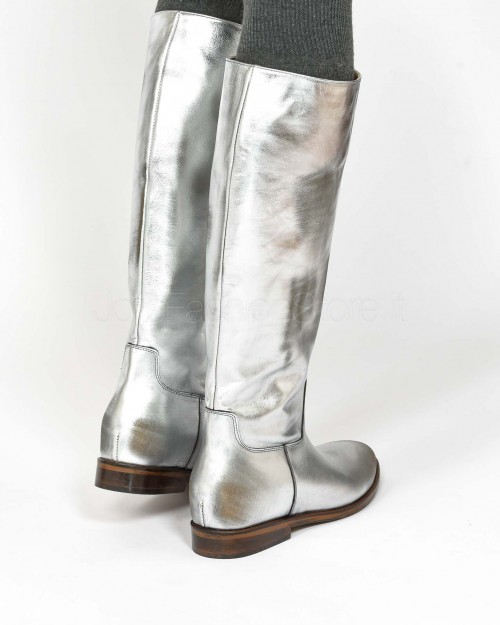 Silver Texan Boot Strategia  A5894 TAYLOR ARIEL ARGENTO