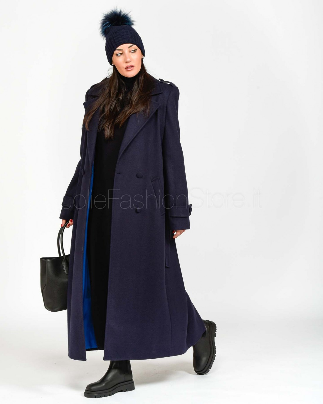 Actualee Cappotto Blu  CP018 BLU