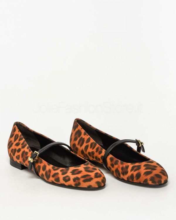 Sergio Levantesi Leopard Ballerina Camel  ALLEY PUMA CAMEL