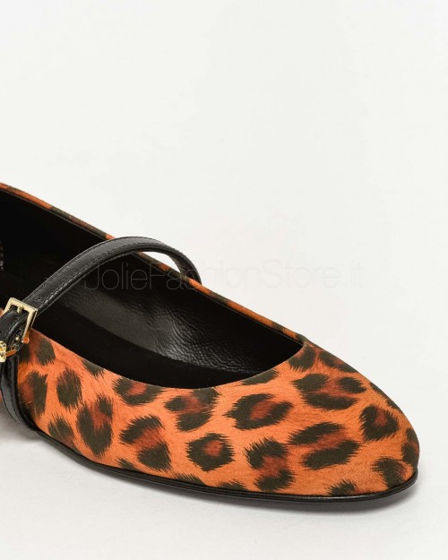 Sergio Levantesi Ballerina Leopardata Camel  ALLEY PUMA CAMEL