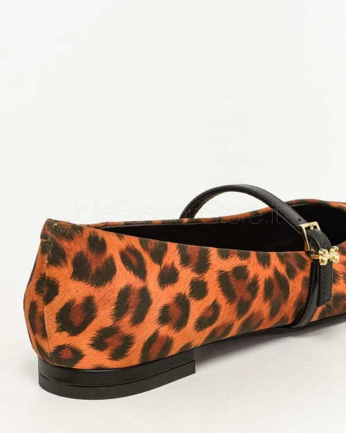 Sergio Levantesi Leopard Ballerina Camel  ALLEY PUMA CAMEL