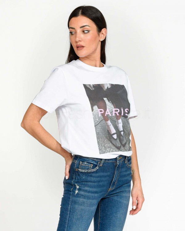 Elitè T-Shirt Stampa Paris  UTEE 845 PARIS