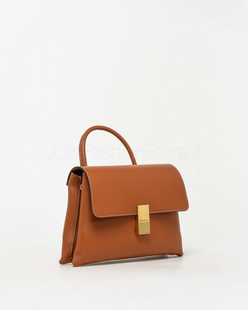 Mouliebre Borsa Vitello Bettolato Cammello  MARTINA CAMEL