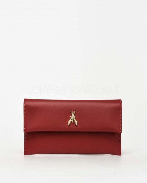 Patrizia Pepe Pochette Busta Clash Red