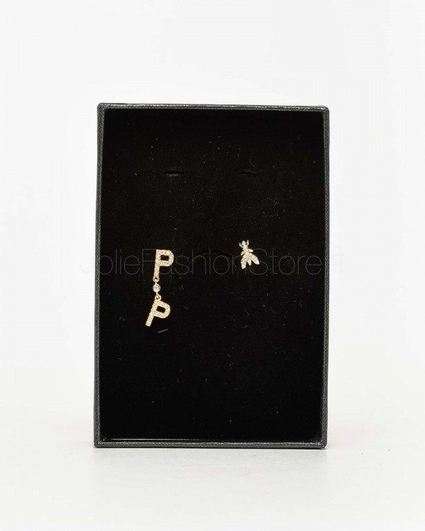 Patrizia Pepe ORECCHINI/EARRINGS Gold/Crystal  8J1058 M009 FE35